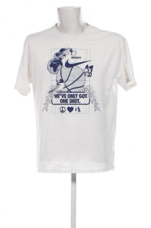 Мъжка тениска Nike, Размер L, Цвят Бял, Цена 14,31 €, #129660786