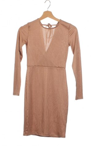 Sukienka Sinsay, Rozmiar XS, Kolor Beżowy, Cena 10,99 zł