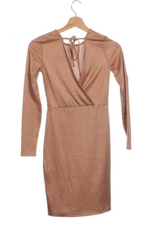 Sukienka Sinsay, Rozmiar XS, Kolor Beżowy, Cena 10,99 zł