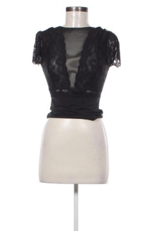 Γυναικεία μπλούζα-Κορμάκι Pieces, Μέγεθος M, Χρώμα Μαύρο, Τιμή 8,99 €
