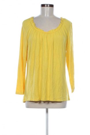 Γυναικεία μπλούζα Cable & Gauge, Μέγεθος L, Χρώμα Κίτρινο, Τιμή 1,99 €