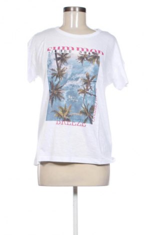 Damen Shirt Cartoon, Größe M, Farbe Weiß, Preis € 7,99