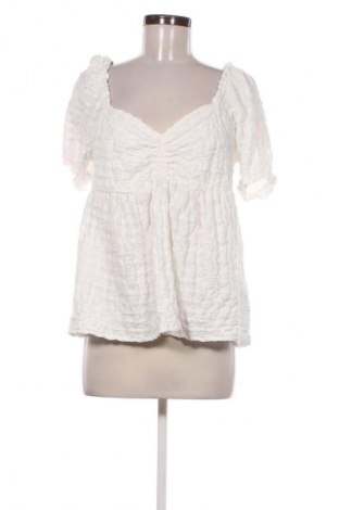 Bluzka damska Gina Tricot, Rozmiar XL, Kolor Biały, Cena 22,99 zł