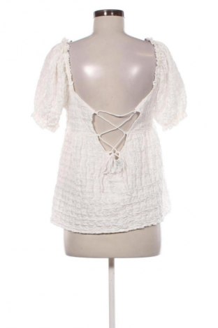 Bluzka damska Gina Tricot, Rozmiar XL, Kolor Biały, Cena 22,99 zł