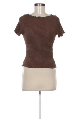 Bluzka damska H&M Divided, Rozmiar L, Kolor Brązowy, Cena 20,99 zł