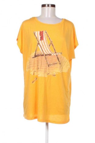 Bluzka damska Laura Torelli, Rozmiar L, Kolor Żółty, Cena 25,99 zł