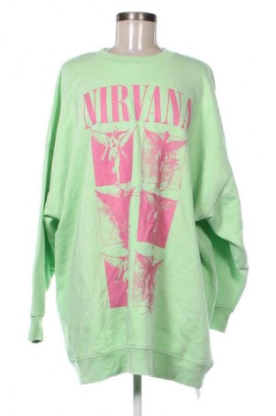 Damen Shirt Nirvana, Größe XL, Farbe Grün, Preis 8,99 €, #134296138