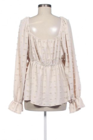 Bluzka damska SHEIN, Rozmiar XXL, Kolor Beżowy, Cena 30,49 zł