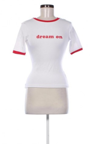 Bluzka damska Sinsay, Rozmiar XXS, Kolor Biały, Cena 37,42 zł