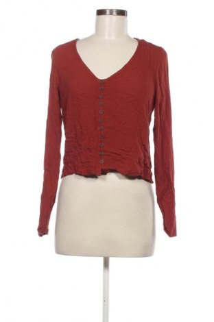Damen Shirt Stradivarius, Größe S, Farbe Rot, Preis 1,99 €