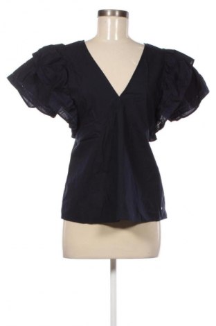 Bluză de femei Tommy Hilfiger, Mărime M, Culoare Albastru, Preț 634,99 Lei, #134264784