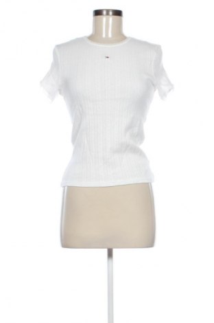 Дамска блуза Tommy Jeans, Размер L, Цвят Бял, Цена 46,52 €