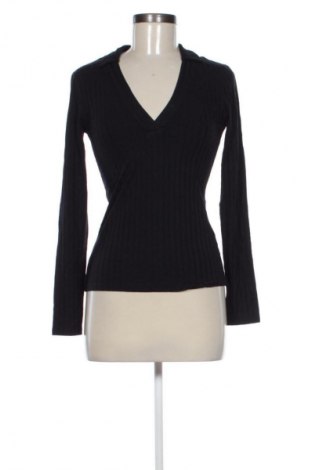 Γυναικεία μπλούζα United Colors Of Benetton, Μέγεθος XS, Χρώμα Μαύρο, Τιμή 11,99 €