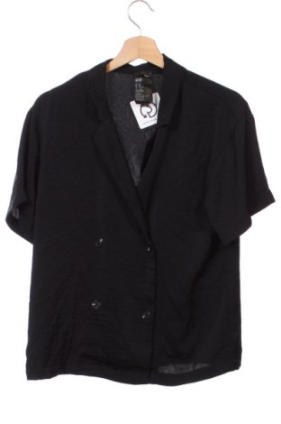 Damska koszula H&M, Rozmiar XS, Kolor Czarny, Cena 22,99 zł