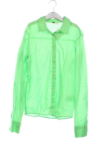 Дамска риза H&M Divided, Размер XS, Цвят Зелен, Цена 2,04 €