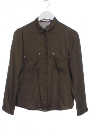 Γυναικείο πουκάμισο Mango, Μέγεθος XS, Χρώμα Πράσινο, Τιμή 6,99 €