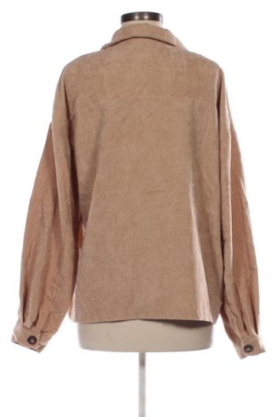 Γυναικείο πουκάμισο SHEIN, Μέγεθος L, Χρώμα  Μπέζ, Τιμή 7,99 €