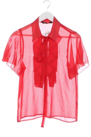 Dámska košeľa  Zara, Veľkosť XS, Farba Červená, Cena  7,95 €