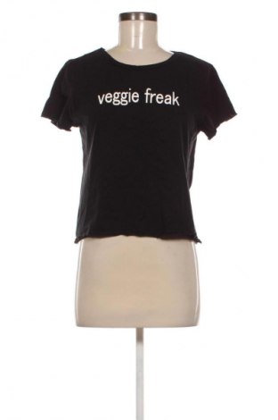 Γυναικείο t-shirt Sinsay, Μέγεθος L, Χρώμα Μαύρο, Τιμή 7,99 €