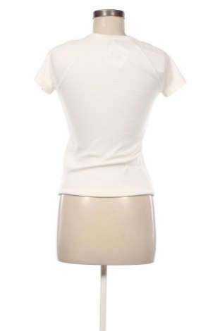 Γυναικείο t-shirt Tommy Hilfiger, Μέγεθος S, Χρώμα Εκρού, Τιμή 18,99 €