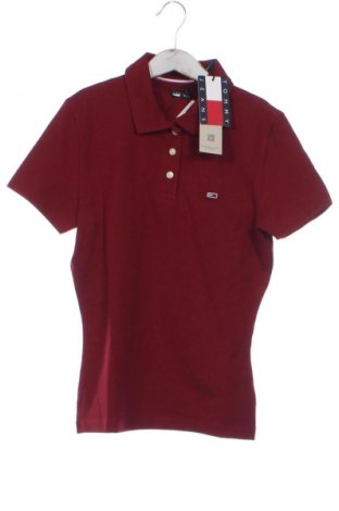Damski T-shirt Tommy Jeans, Rozmiar XS, Kolor Czerwony, Cena 87,99 zł