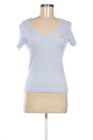 Дамска тениска Tommy Jeans, Размер M, Цвят Син, Цена 29,14 €