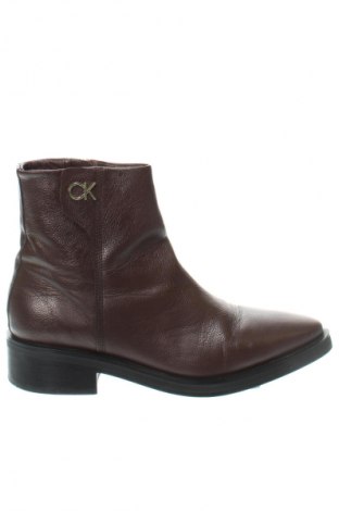 Damen Stiefeletten Calvin Klein, Größe 40, Farbe Braun, Preis 50,36 €