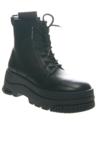 Damskie botki Tommy Jeans, Rozmiar 38, Kolor Czarny, Cena 283,99 zł