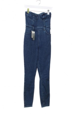 Дамски дълъг гащеризон ASOS, Размер XS, Цвят Син, Цена 18,40 €