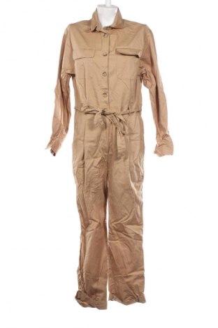 Дамски дълъг гащеризон H&M, Размер M, Цвят Бежов, Цена 6,64 €