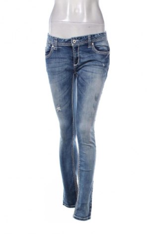 Dámske džínsy  Amisu, Veľkosť M, Farba Modrá, Cena  10,53 €
