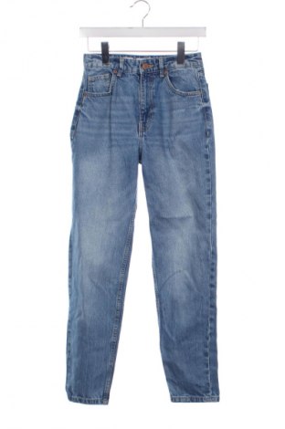Blugi de femei Bershka, Mărime S, Culoare Albastru, Preț 18,99 Lei