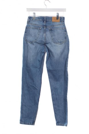 Blugi de femei Bershka, Mărime S, Culoare Albastru, Preț 18,99 Lei