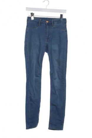 Damskie jeansy H&M, Rozmiar XS, Kolor Niebieski, Cena 31,85 zł