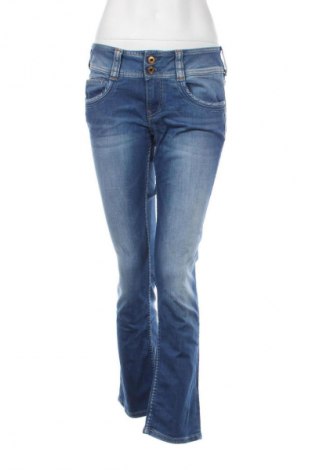 Blugi de femei Pepe Jeans, Mărime L, Culoare Albastru, Preț 126,99 Lei