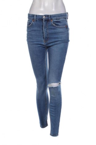 Dámske džínsy  Stradivarius, Veľkosť S, Farba Modrá, Cena  6,95 €