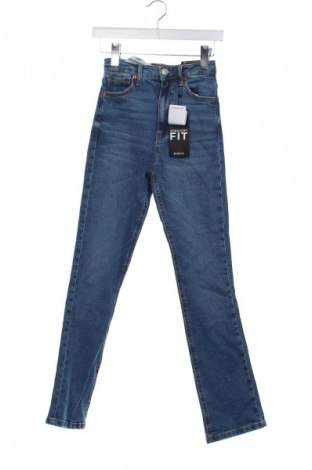 Дамски дънки Stradivarius, Размер XXS, Цвят Син, Цена 22,34 €