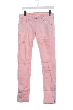 Damskie jeansy Terranova, Rozmiar S, Kolor Różowy, Cena 20,99 zł