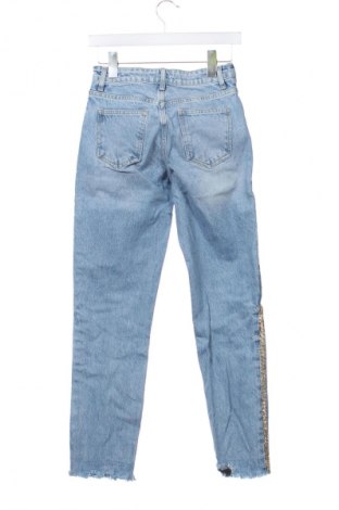 Dámské džíny  Zara, Velikost XS, Barva Modrá, Cena  109,00 Kč
