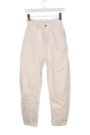 Дамски дънки Zara, Размер XXS, Цвят Бежов, Цена 13,80 €