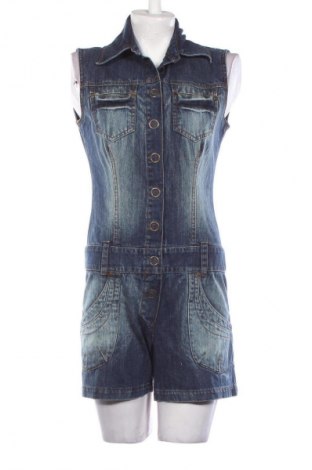 Дамски къс гащеризон Aura, Размер M, Цвят Син, Цена 2,55 €