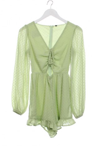 Damski krótki kombinezon Fb Sister, Rozmiar XXS, Kolor Zielony, Cena 27,99 zł