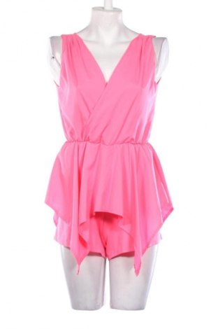 Дамски къс гащеризон Unbranded, Размер S, Цвят Розов, Цена 12,13 €