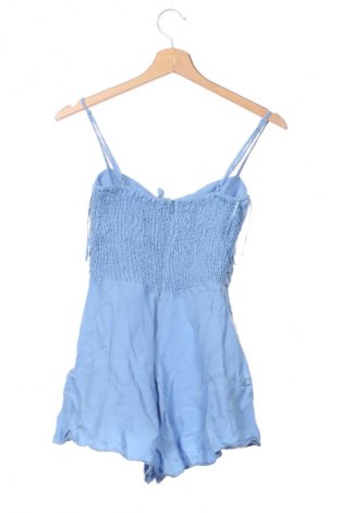 Kurzer Damenoverall Zara, Größe XS, Farbe Blau, Preis 16,99 €