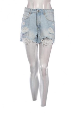Damskie szorty Bershka, Rozmiar M, Kolor Niebieski, Cena 25,99 zł