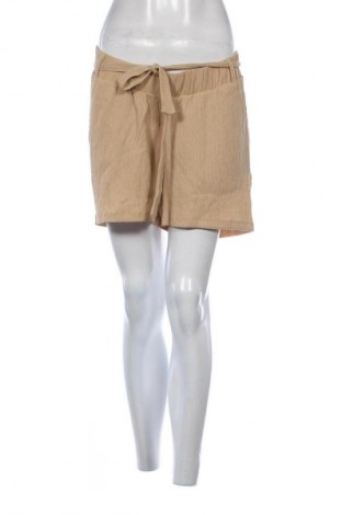 Pantaloni scurți de femei Mamalicious, Mărime L, Culoare Bej, Preț 68,99 Lei