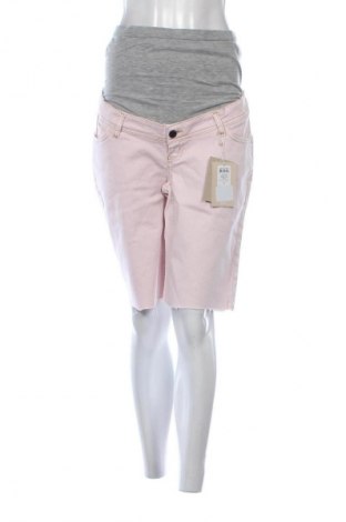 Damen Shorts Mamalicious, Größe L, Farbe Aschrosa, Preis 17,99 €