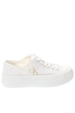 Γυναικεία παπούτσια Calvin Klein Jeans, Μέγεθος 36, Χρώμα Λευκό, Τιμή 38,99 €