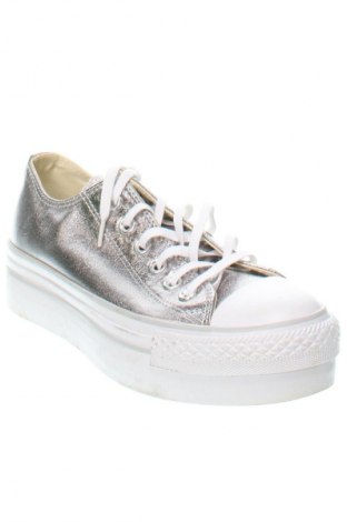 Γυναικεία παπούτσια Converse, Μέγεθος 37, Χρώμα Ασημί, Τιμή 84,36 €
