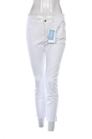 Damskie spodnie Mac, Rozmiar L, Kolor Biały, Cena 117,99 zł